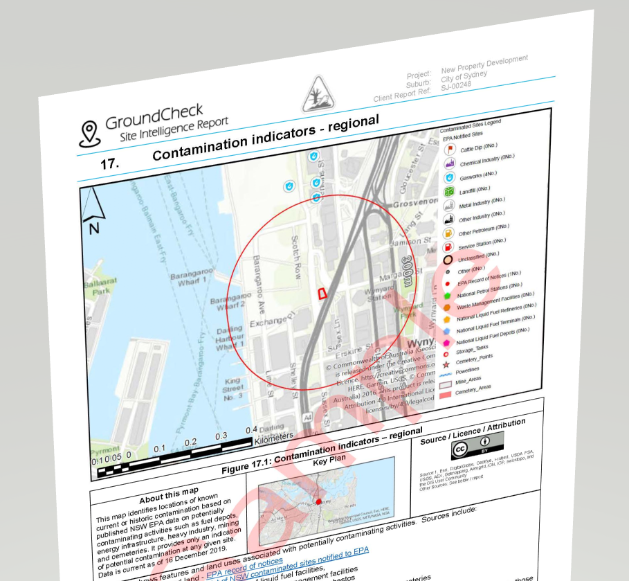 Contaminated Sites Check – GeoReports